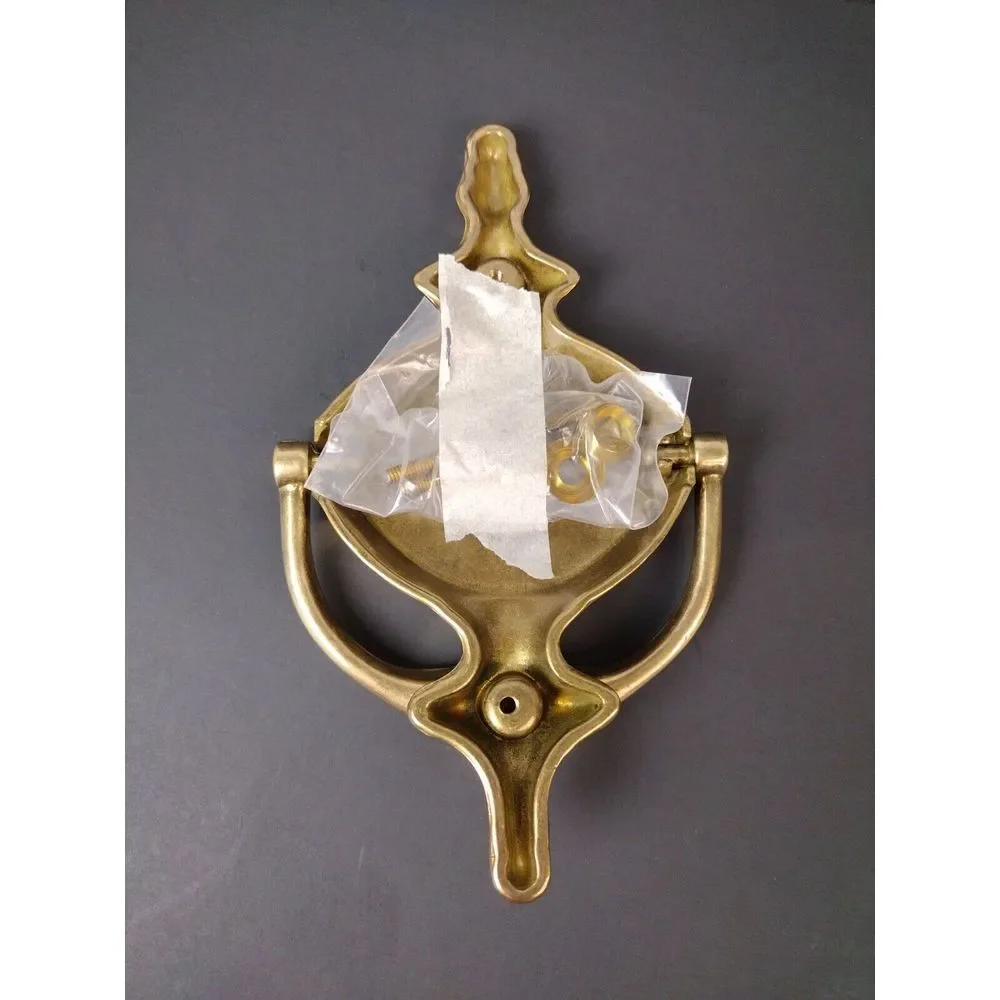 Vintage Gold‎ Color Finial Shaped Door Knocker MI CASA Size 7